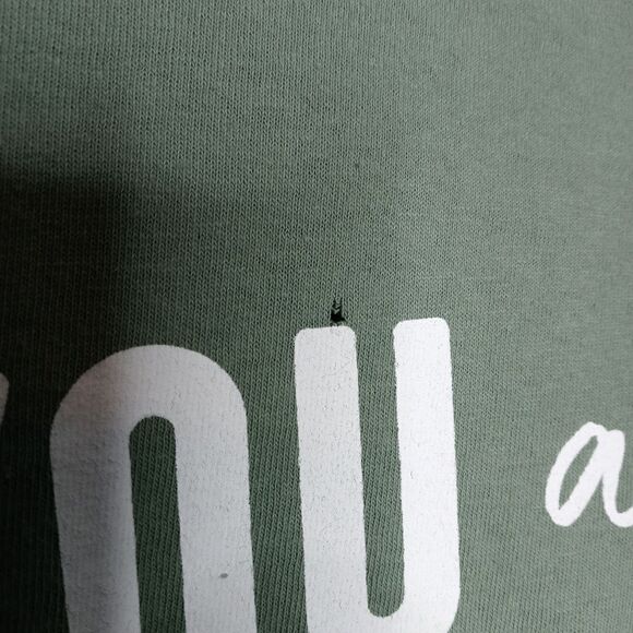 Maya Angelou Inspirational Quote " YOU alone are ENOUGH" Crop Tee - Picture 5 of 6